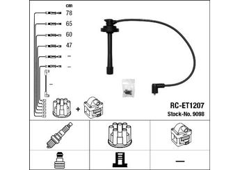 Buji Kablosu  NGK 9098  9091921500 90919-21500