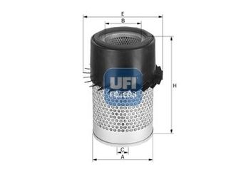 Hava Filtresi  UFI 27.983.00  C18288 9Y6818 9Y-6818 12X20856A 12X20956A AL19918 AL27158 AR39540 AR39797 AR39799 AT30811 AT33363