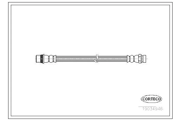 Fren Hortumu Arka Sağ veya Sol Citroen Grand C4 Picasso (10.2006->)  CAVO C900 592A