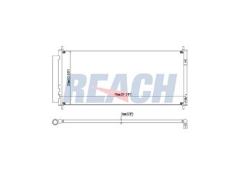 Klima Radyatörü  BOSCH 1 986 AD2 488  80100SZTG01 80100-SZT-G01 80110TF0013 80110-TF0-013 80110TM8A01 80110-TM8-A01