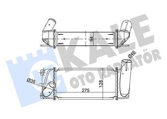 Turbo Radyatörü  KALE 358695  179400N080