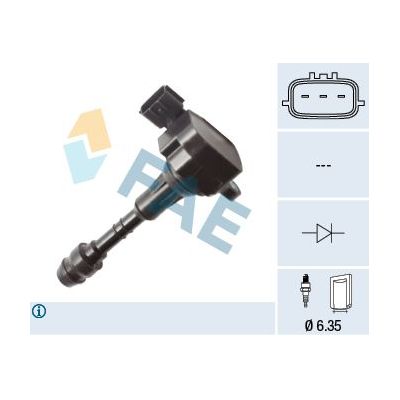 Ateşleme Bobini  Renault Vel Satis (BJ0)(02.2002->)  BSG 63-835-002