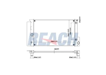 Su Radyatörü  RADISEN RR 64692-26MM  164000D410 1640022160 1640022200 164000D400 164000D470 164000D480 164000D481 164000T210