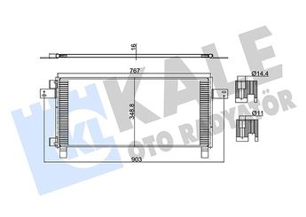 Klima Radyatörü  KALE 350350  81619200030 81619200018 81619200023 81619200027 81619200029 81619200032 81.61920-0018 81.61920-0023 81.61920-0030 81.61920.0027 81.61920.0029 81.61920.0032 82061006051
