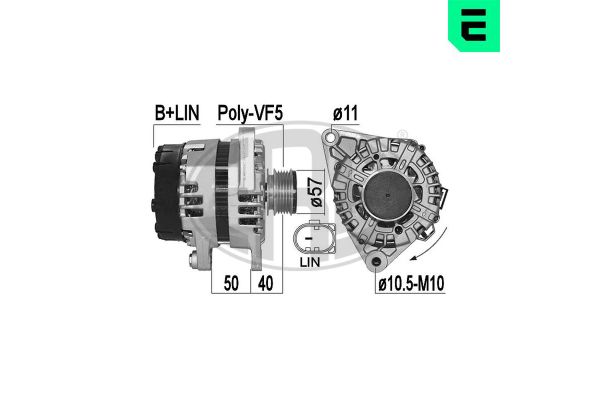 Alternatör  Hyundai Elantra (AD)(2016->)  ERA 209511