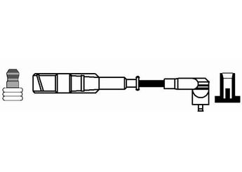 Buji Kablosu  NGK 38687  N90540209 N 905 402 09