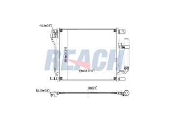 Klima Radyatörü  ORİS CNI912012  92100BA61A 92100BA61B 92100BA62A