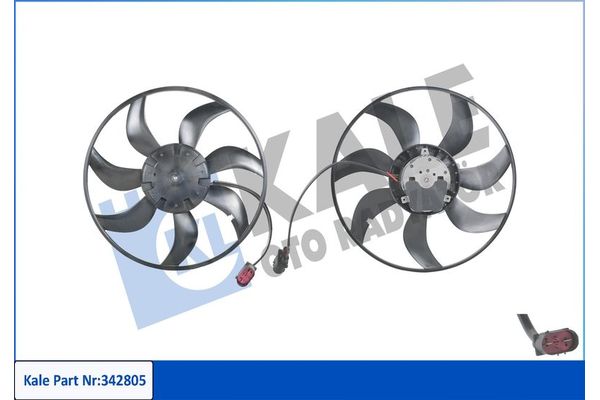 Radyatör Fan ve Motoru  KALE 342805
