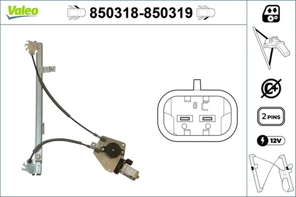 Cam Krikosu Ön Sol VALEO 850318