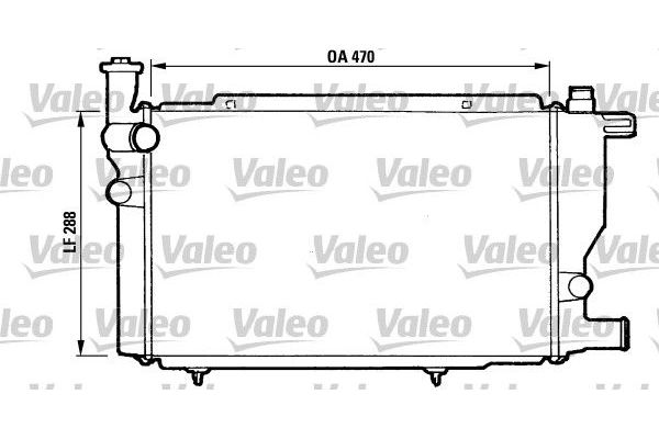 Su Radyatörü  VALEO 810892