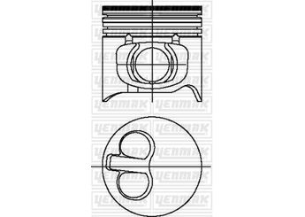 Piston (94.40MM-0.40)   KONEKS 209871  3693-040