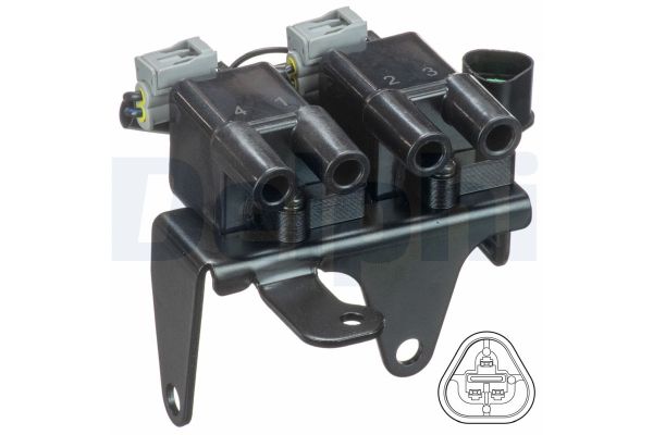 Ateşleme Bobini  Hyundai Atos Prime (MX)(2000->)  DELPHI GN10829-12B1