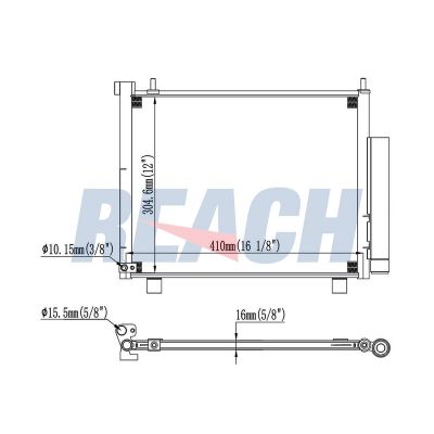 Klima Radyatörü  Suzuki Wagon R + (RB/MM)(2000->)  MAHLE AC 455 000P