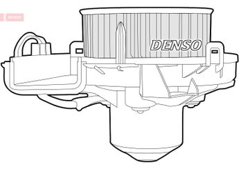 Kalorifer Motoru  DENSO DEA20003  1845222 24436989