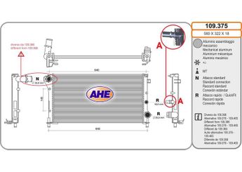 Su Radyatörü  MAHER 10430  51759806 46798743 51729373 51773192 51773193 51773194 71738390