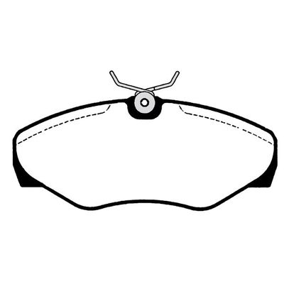 Fren Disk Balata Ön Renault Espace /Grand Espace (JE0)(12.1996->)  MOTRIO 8671095217