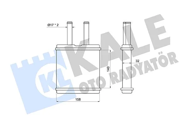 Kalorifer Radyatörü  KALE 370685