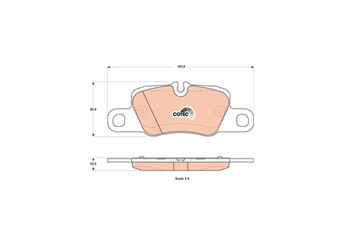 Fren Disk Balata Arka TRW GDB1849  GDB1849 97035294703 970 352 947 03 97035294902 970 352 949 02 97035294903 970 352 949 03 97035294904 970 352 949 04 97035294905 970 352 949 05 99135294901 991 352 949 01