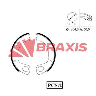 El Fren Balatası  BRAXIS AC0096