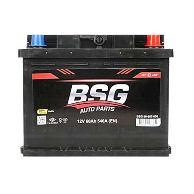 Akü (12V - 60 AH) L2 Düz Smf Exmet Ind Sulu) 242X175X190 (540) Normal Tip  BSG 99-997-006