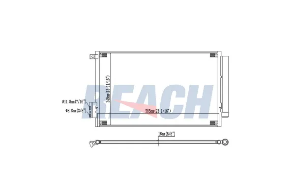 Klima Radyatörü  FIAT ORJINAL 52102802