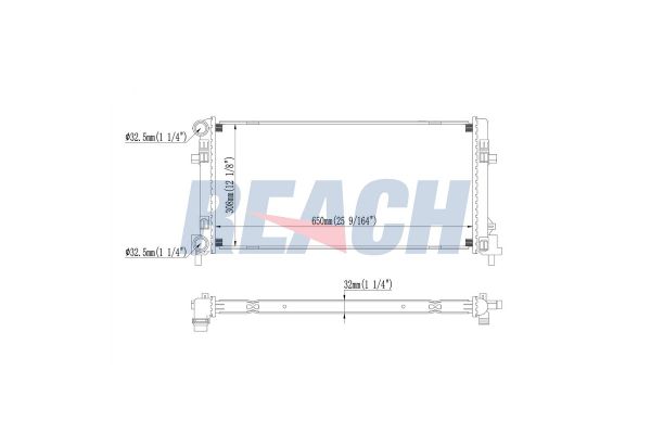 Su Radyatörü  Audi A1 Sportback (8XF)(11.2014->)  MAHLE CR 325 000P