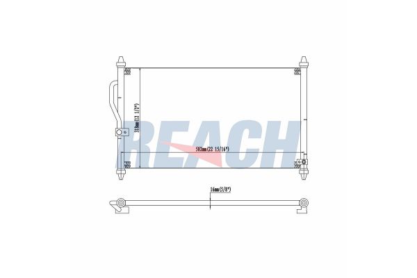 Klima Radyatörü  MGA 82542
