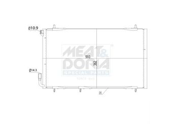 Klima Radyatörü  MOTORTEC PEG0693  6455CH 00006455CH 6455CJ 00006455CJ 6455FY 00006455FY 6455W6 00006455W6 6455W7 00006455W7 6455X9 00006455X9 6455Y0 00006455Y0 6455Y10 0006455Y10 E163306 000E163306 E163358 000E163358 1610161180 9651867080