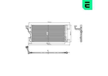 Klima Radyatörü  ERA 667519  97606J9000 97606J9010