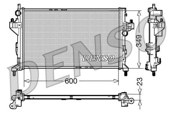 Su Radyatörü  Hyundai ix20 (JC)(2010->)  DENSO DRM20045