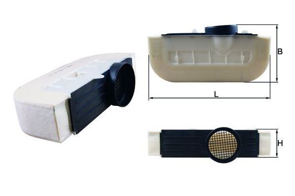 Hava Filtresi  Audi SQ8 (4MN)(06.2019->)  MAHLE LX 3294/4