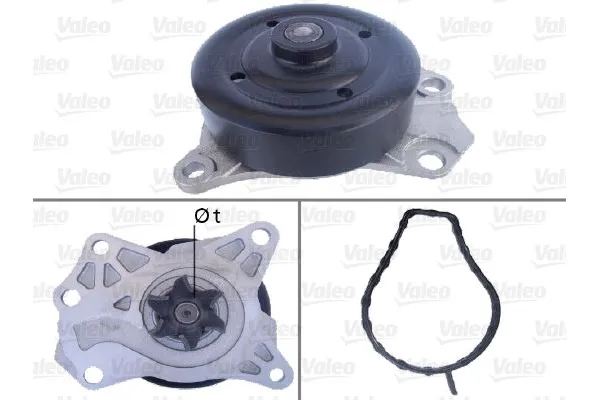 Devirdaim Su Pompası  Toyota Aygo (KGB/WNB)(2005->)  VALEO 506852