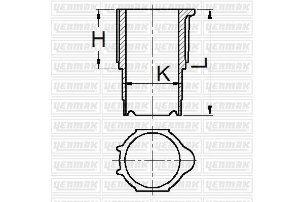 Gömlek (86.00MM-STD)  YENMAK 51-95908-000