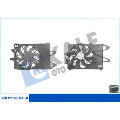Radyatör Fan ve Motoru  Ford Mondeo S.Wagon (GE)(2000->)  KALE 418100