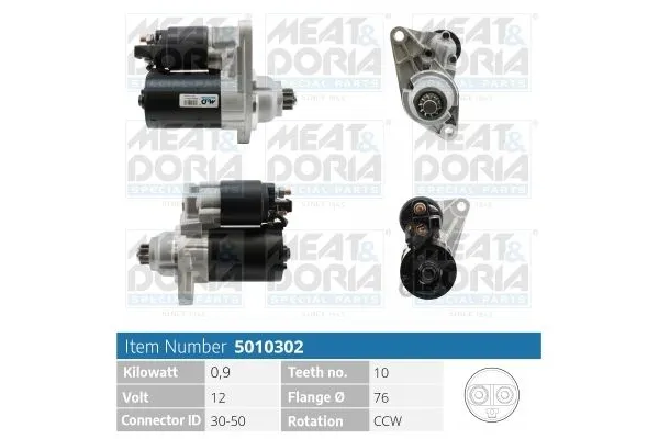 Marş Dinamosu  Volkswagen Fox (5Z1)(04.2005->2011)  MGA 29147
