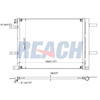 Klima Radyatörü  ORİS CPE941016