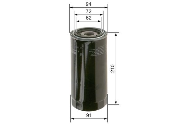 Yağ Filtresi  BOSCH F 026 407 234