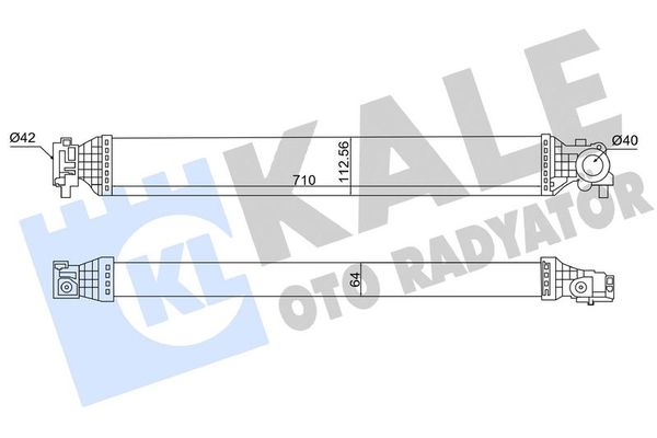 Turbo Radyatörü  KALE 375830