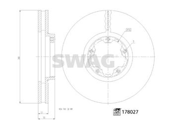 Fren Disk Ayna Ön Sağ ve Sol WOD 13793  