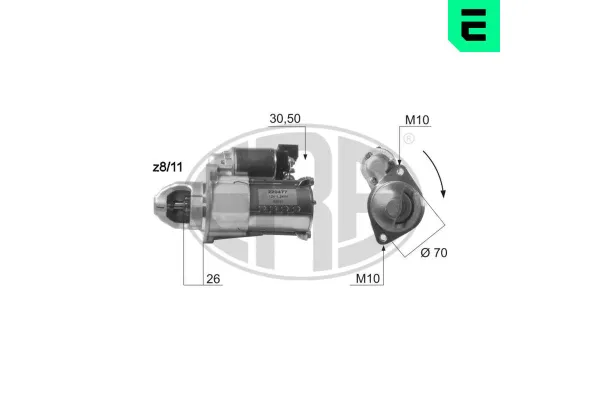 Marş Dinamosu  Kia Carens (UN)(2007->)  ERA 220477A