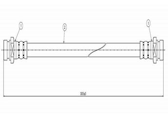 Fren Hortumu Arka Sağ veya Sol CAVO C800 415A  5873732000 58737-32000