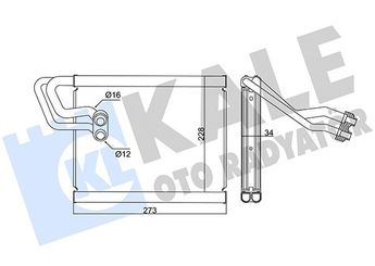 Klima Radyatörü  KALE 416940  971391J000