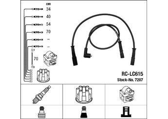 Buji Kablosu  NGK 7207  