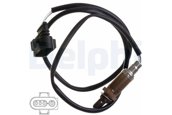 Oksijen (Lambda) Sensörü  Audi A6 Avant (4B5)(02.1998->)  DELPHI ES10403-12B1