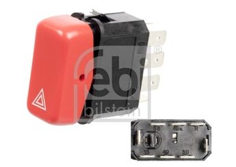 Dörtlü Flaşör Düğmesi  FEBI BILSTEIN 24470  75453824 55459224 005 545 92 24 007 545 38 24 3865457024 386 545 70 24 A0055459224 A005 545 92 24 A0075453824 A007 545 38 24 A3865457024 A386 545 70 24