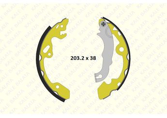 Fren Pabuçlu Balata Arka EUROCRAFT EU F17158-009  