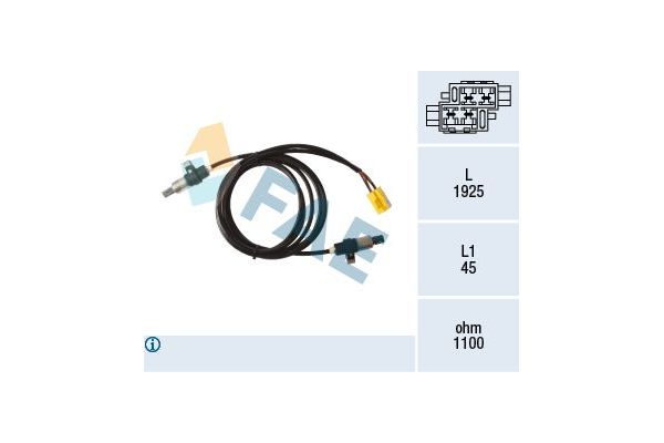 Abs Sensörü Arka Sağ veya Sol Volvo C70 Coupe (05.1997->)  FAE 78179