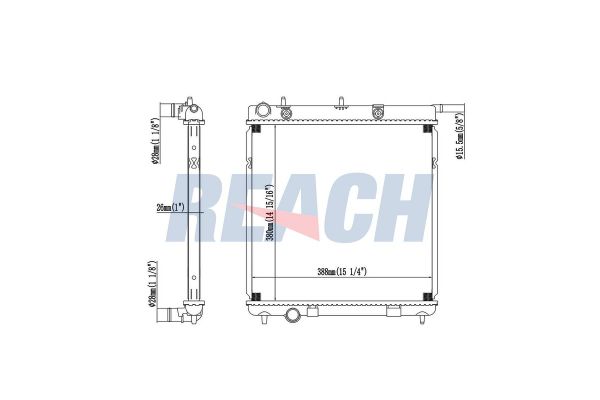 Su Radyatörü  Opel Crossland X (2017->) / Crossland (2021->)  MGA 87018