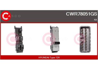 Cam Açma Düğmesi Ön Sol MOBIS 935701G150  935701G150 935701G110