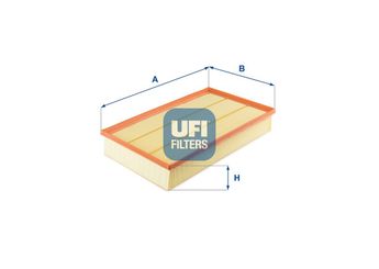 Hava Filtresi  UFI 30.661.00  3Q0129620